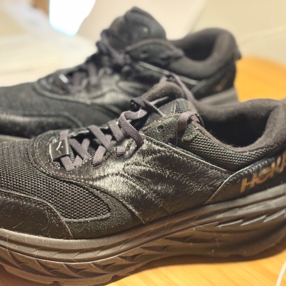 HOKA One One × EG Bondi L – Women’s 8 – All Black – NWOB Excellent Condition! - Picture 3 of 8